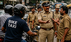 ನಗರದಲ್ಲಿ ಮತ್ತೆ ಅನಧಿಕೃತ 70 ಬೈಕ್‌ ಟ್ಯಾಕ್ಸಿ ಜಪ್ತಿ