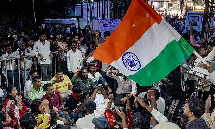 ಜಾರ್ಖಂಡ್‌ನಲ್ಲಿ 14ನೇ ದಿನ ಪೂರೈಸಿದ ವಿದ್ಯಾರ್ಥಿ ಧರಣಿ