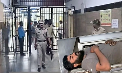 Shivamogga: Police shoot murder accused in leg after attack attempt