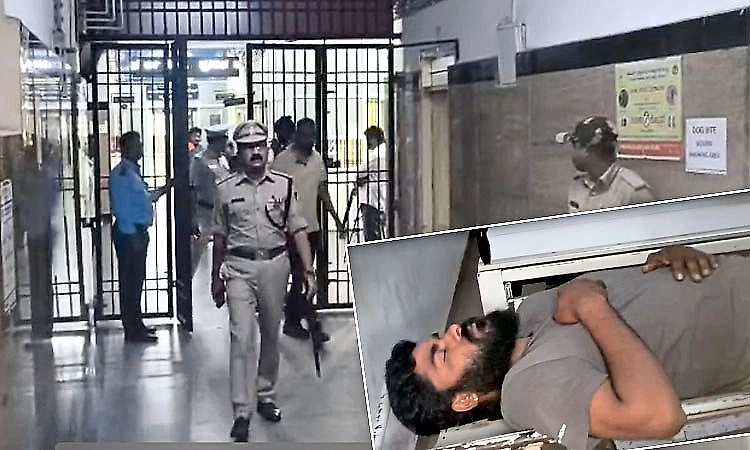 Shivamogga: Police shoot murder accused in leg after attack attempt
