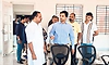 ಸಚಿವ ಸಂಪುಟ ಸಭೆ ಹಿನ್ನೆಲೆ: ಪಡೀಲ್‌ ಡಿಸಿ ಕಚೇರಿಯಲ್ಲಿ ಸಚಿವ ಖಾದರ್‌ ಸ್ಥಳ ಪರಿಶೀಲನೆ