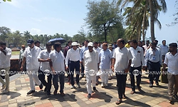 ಕುಂದಾಪುರ: ತ್ರಾಸಿ-ಮರವಂತೆ ಬೀಚ್ ಗೆ ಸಚಿವ ಕೆ.ಜೆ. ಜಾರ್ಜ್‌ ಭೇಟಿ