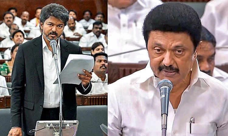 "ಇಎಂಐ ರೀತಿ ಲಂಚ ಪಡೆಯಲಾಗಿದೆ..": ವಿಧಾನಸಭೆಯಲ್ಲಿ ಡಿಎಂಕೆ ವಿರುದ್ಧ ಸಿಎಂ ವಿಜಯ್ ಆರೋಪ
