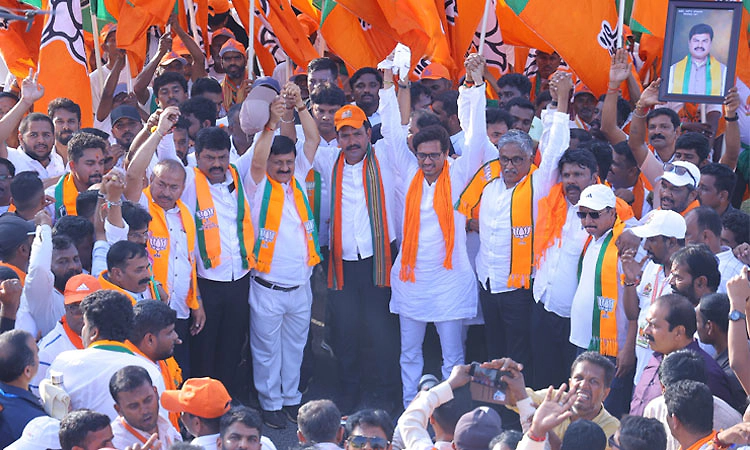 ಜನರ ಧ್ವನಿಯಾದ ಪಾದಯಾತ್ರೆ: ಬಿ.ವೈ.ರಾಘವೇಂದ್ರ
