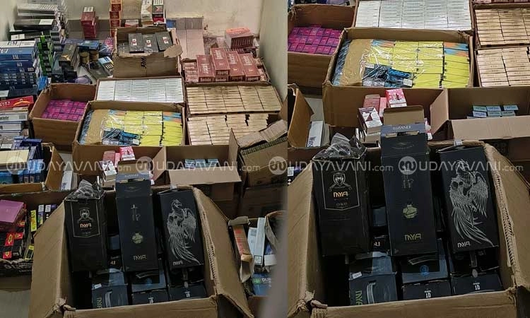 Illegal e-cigarette sale racket busted in Mangaluru; items worth Rs 9.72 lakh seized