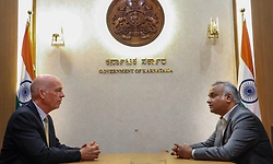Minister Priyank Kharge meets Montana Governor; discusses tech, innovation collaboration