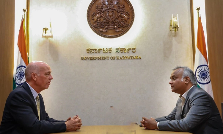Minister Priyank Kharge meets Montana Governor; discusses tech, innovation collaboration