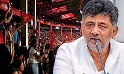 D K Shivakumar confirms IPL matches will not be shifted from Chinnaswamy Stadium