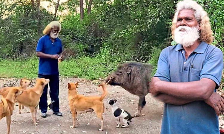 ಕುದುರೆಮುಖದ ಅಳಿದುಳಿದ ನೆನಪುಗಳ ನಡುವೆ ಒಂಟಿ ಜೀವಿಯ 'ಕರುಣಾಶ್ರಯ'