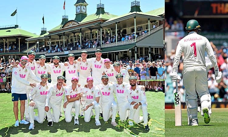 Ashes: ಸಿಡ್ನಿ ಗೆಲುವಿನೊಂದಿಗೆ ಆಶಸ್ ಆಸೀಸ್‌ ವಶ: ಖ್ವಾಜಾಗೆ ಗೆಲುವಿನ ವಿದಾಯ