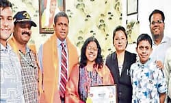 ಚೆಂಬೂರು ; ಶಿಕ್ಷಕಿ ಜಾನ್ವಿ ಪ್ರಭು ಅವರಿಗೆ ಅತ್ಯುತ್ತಮ ಶಿಕ್ಷಕಿ ಪ್ರಶಸ್ತಿ ಪ್ರದಾನ