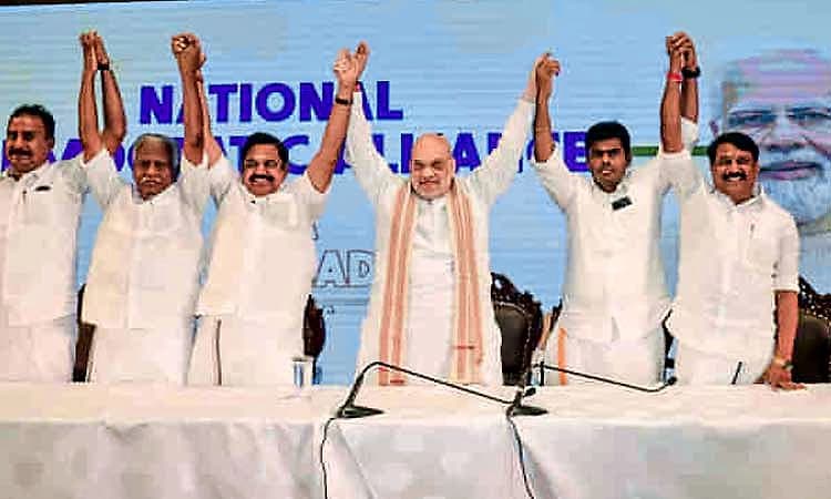 ತಮಿಳ್ನಾಡು: 3 ಸಚಿವ, 56 ಕ್ಷೇತ್ರಕ್ಕೆ ಎಐಡಿಎಂಕೆ ಬಳಿ ಬಿಜೆಪಿ ಬೇಡಿಕೆ?