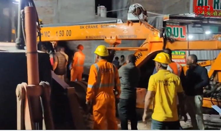 2 dead, several feared trapped as three-storey building collapses in Rajasthan's Kota