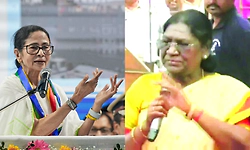 Mamata hits back at Murmu over tribal remarks amid charges of insulting the President