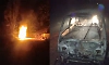 Bellur: Moving Omni car catches fire; two escape narrowly