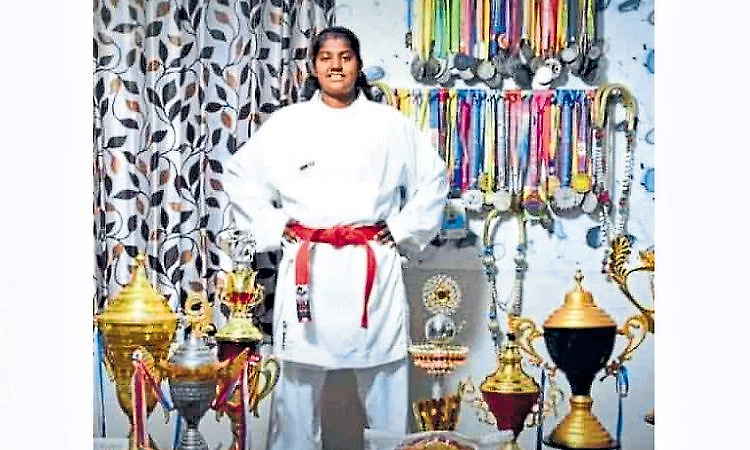 Karate athlete Chaya S Poojari selected for Khelo India programme