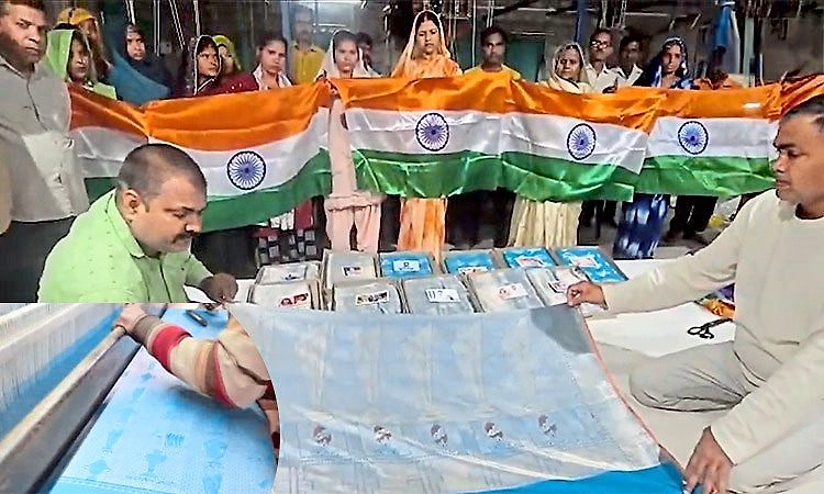 ಟೀಮ್ ಇಂಡಿಯಾಗೆ ವಾರಾಣಸಿ ನೇಕಾರರಿಂದ 'ಬನಾರಸಿ' ಉಡುಗೊರೆ