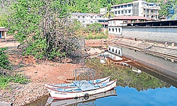 Kundapura; ಬೇಸಗೆ ಆರಂಭದಲ್ಲೇ ಬರಿದಾದ ಕುಬ್ಜೆ