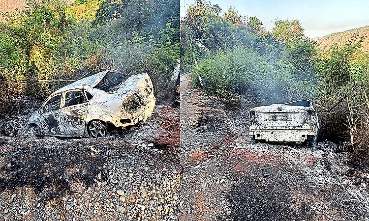 Driver charred to death after moving car catches fire in Yellapur ghat