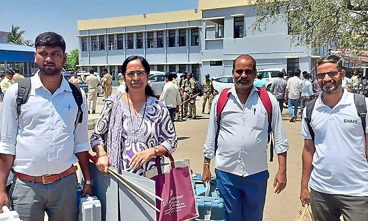 Countdown begins for Davanagere South bypoll; polling staff dispatched to booths