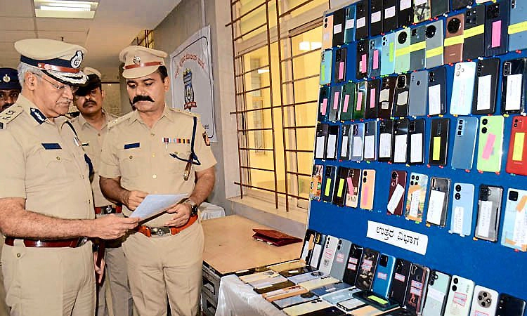 ಸಿಇಐಆರ್ ಪೋರ್ಟಲ್‌ ನೆರವು ಪಡೆದು 110 ಮೊಬೈಲ್‌ ಪತ್ತೆ