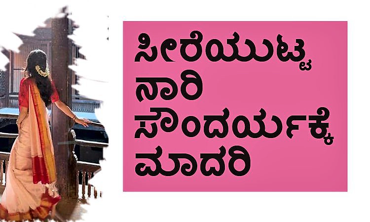 Saree: ಸೀರೆಯುಟ್ಟ ನಾರಿ ಸೌಂದರ್ಯಕ್ಕೆ ಮಾದರಿ