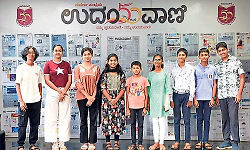 Udayavani Vidyarthivani: Students learn importance of newspaper reading at Udayavani workshop