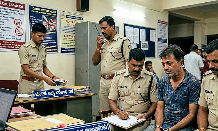 ಮಾದಕ ವಸ್ತು ಸೇವಿಸಿದ್ದ ವ್ಯಕ್ತಿಯ ವಿರುದ್ಧ ಪ್ರಕರಣ