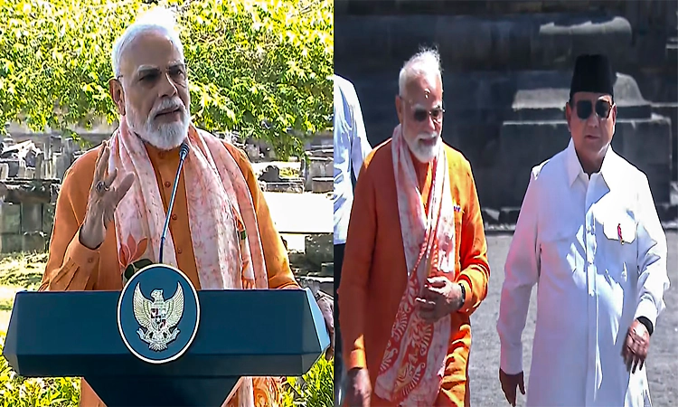 Cultural heritage connect us, thank Indonesian people for preserving it: Modi at Prambanan Temple complex
