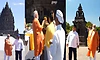 ಇಂಡೋನೇಷ್ಯಾದ 'ಪ್ರಂಬನಾನ್' ಶಿವ ದೇವಾಲಯಕ್ಕೆ ಪ್ರಧಾನಿ ಮೋದಿ,ಅಧ್ಯಕ್ಷ ಪ್ರಬೋವೊ ಭೇಟಿ!