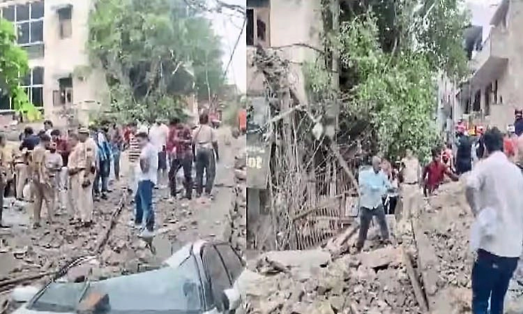 Delhi: ಕುಸಿದು ಬಿದ್ದ ನಿರ್ಮಾಣ ಹಂತದ ಬಹುಮಹಡಿ ಕಟ್ಟಡ: ಅವಶೇಷಗಳಡಿ ಸಿಲುಕಿದ ಹಲವರು
