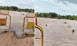 Mahalingpur: ಘಟಪ್ರಭಾ ನದಿಗೆ ಈಗ ಪ್ರವಾಹ ಮುನ್ಸೂಚನೆ : ನಂದಗಾಂವ-ಅವರಾದಿ ಸೇತುವೆ ಜಲಾವೃತ