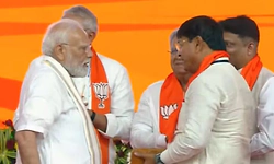 Security scare at PM Modi's Mumbai event venue as two men held with gun, fake PMO ID