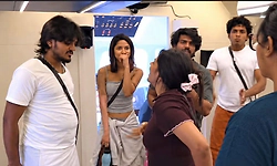 BBK13: ಸ್ನಾನಕ್ಕೆ ಒಂದು ಗಂಟೆ ತಕ್ಕೊಂಡ ಕಿರಣ್ ಶಾಸ್ತ್ರಿ: ಹಿಗ್ಗಾಮುಗ್ಗಾ ಬೈಯ್ದ ವೈಷ್ಣವಿ.!