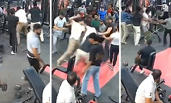 From workout to street fight: Youths clash inside gym, CCTV video goes viral!