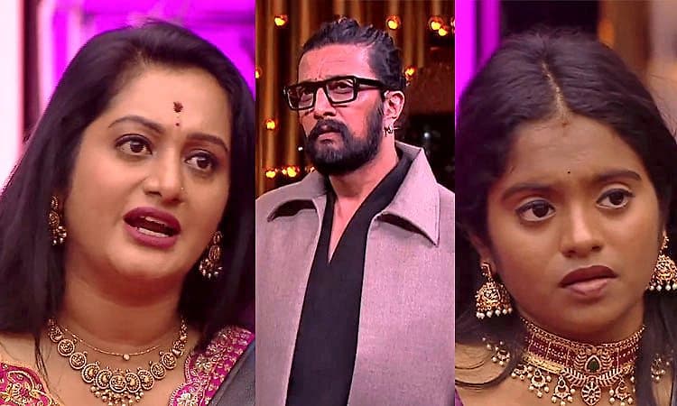 BBK12: ಕಲಾವಿದರಿಗೆ ಚಪ್ಪಲಿ ತೋರಿಸಿದ ವಿಚಾರ; ಅಶ್ವಿನಿಯ ತಪ್ಪು ಗ್ರಹಿಕೆಗೆ ಕಿಚ್ಚ ಗರಂ
