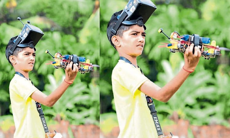 Puttur: 11ನೇ ವಯಸ್ಸಿನಲ್ಲಿ ಡ್ರೋನ್‌ ತಯಾರಿಸಿ ವಿಶ್ವದಾಖಲೆ