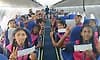 Mudigere government school gives students rare air travel experience
