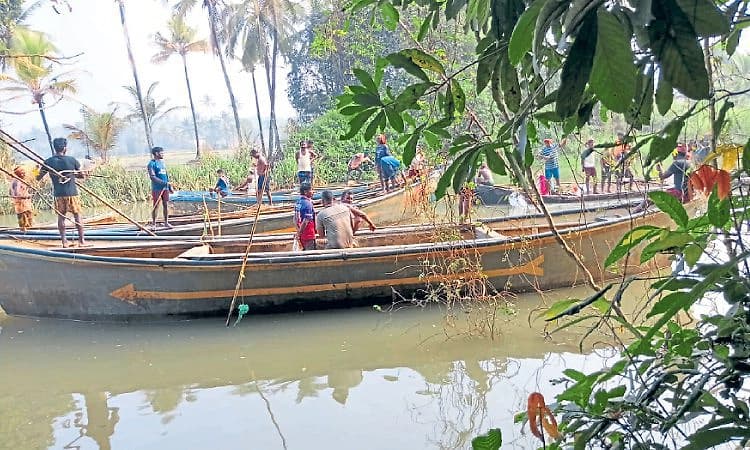Katpadi: ಪಾಪನಾಶಿನಿಯಲ್ಲಿ ಮರಳುಗಾರಿಕೆ; ರೈತರಿಗೆ ಆತಂಕ
