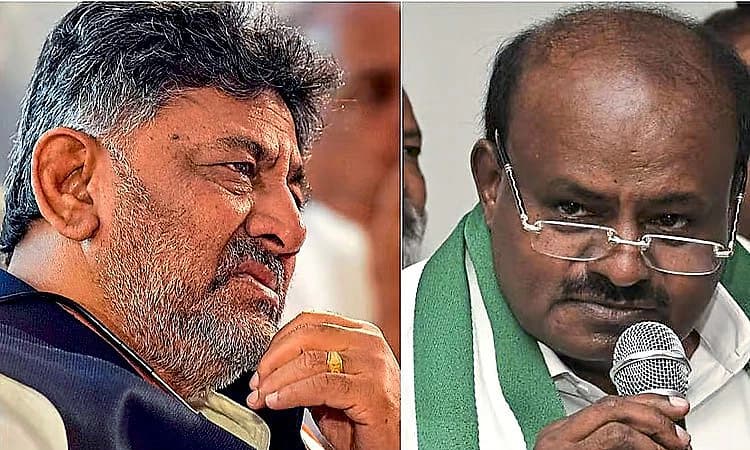 ಡಿಕೆಶಿಯಿಂದ ಗೃಹ ಖಾತೆ ಒತ್ತುವರಿ: ಎಚ್‌.ಡಿ.ಕುಮಾರಸ್ವಾಮಿ