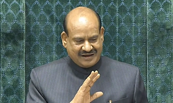 Opposition to move resolution to remove Lok Sabha speaker Om Birla from office