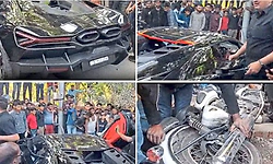 ಪಾದಚಾರಿಗಳಿಗೆ ಡಿಕ್ಕಿ ಹೊಡೆದ ಲ್ಯಾಂಬೋರ್ಗಿನಿ ಕಾರು; 6 ಮಂದಿಗೆ ಗಾಯ