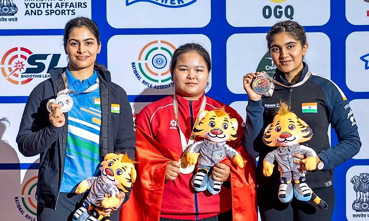 ಏಷ್ಯನ್‌ ಶೂಟಿಂಗ್‌ ಪಂದ್ಯಾವಳಿ: ಮನು ಭಾಕರ್‌ಗೆ ಬೆಳ್ಳಿ ಪದಕ     