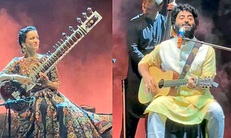 ನಿವೃತ್ತಿ ಘೋಷಣೆ ಬಳಿಕ ಅನೌಷ್ಕಾ ಶಂಕರ್‌ ಜತೆ ಅರಿಜಿತ್‌ ಕಾರ್ಯಕ್ರಮ!