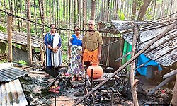 Madanthyar: ತೋಟದ ಮನೆಗೆ ಬೆಂಕಿ ತಗಲಿ ನಷ್ಟ