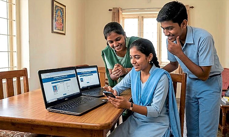 2nd PUC result declared; students can check scores online from 3 pm