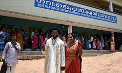 From wedding hall to polling booth: Couple turns up to vote after marriage in Kerala
