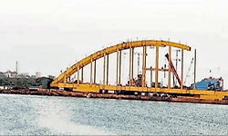 ಬಿಲ್ಲಿನಾಕಾರದ ಸೇತುವೆ ಕಾಮಗಾರಿ ಚುರುಕು - ಸುಲ್ತಾನ್‌ಬತ್ತೇರಿ-ತಣ್ಣೀರುಬಾವಿ ಸಂಪರ್ಕ