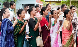 Assam Voting: ಅಸ್ಸಾಂ ಚುನಾವಣೆ-ಶೇ.60ರಷ್ಟು ದಾಖಲೆ ಮತದಾನ- ಬಿಜೆಪಿ V/s  ಕಾಂಗ್ರೆಸ್