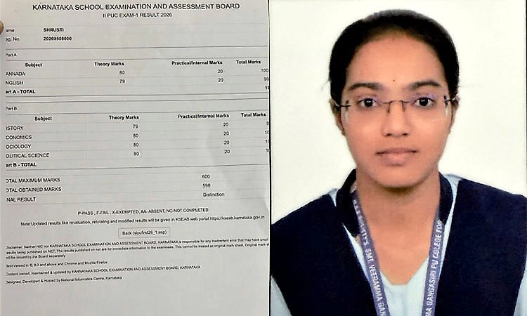 Kalaburagi: ಪಿಯುಸಿ ಕಲಾ ವಿಭಾಗ: ಸೃಷ್ಟಿ ಪಾಟೀಲ್ ಮೊದಲ ರ್‍ಯಾಂಕ್‌